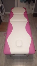 KMS FoxHunter Portable Folding Massage Table Pink