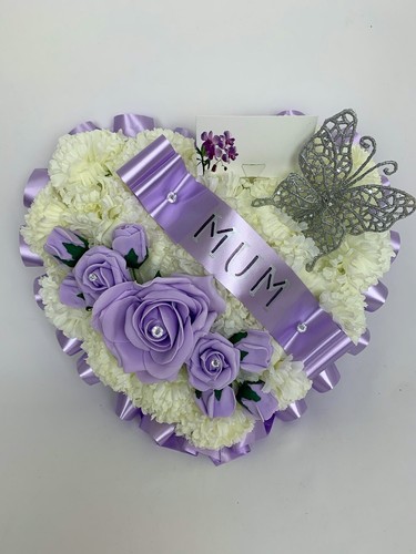 Artificial funeral flowers - ,