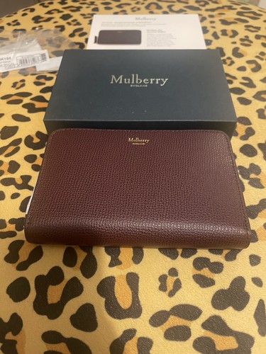 Mulberry medium zip around - mulberry,