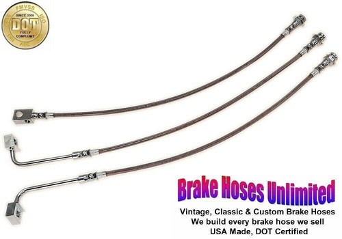 Stainless brake hose - stainless,