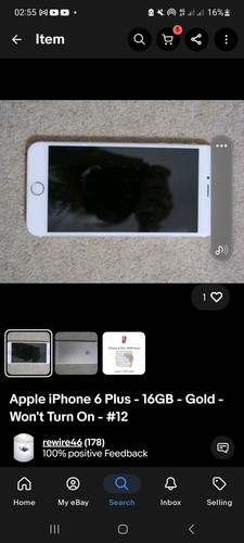 Apple iphone plus 16gb - 16gb,