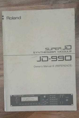 Roland jd990 owners guide - jd990,
