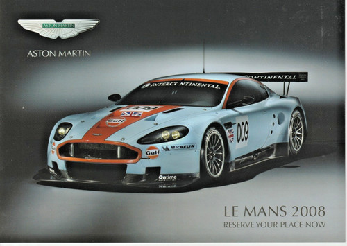 Aston martin mans - martin, 2008