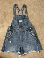 Levi’s Distressed Overalls