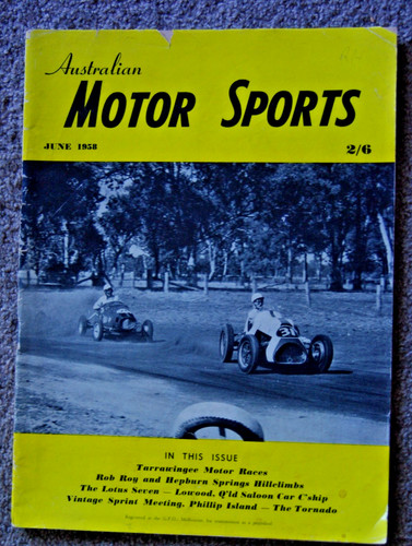 Australian motor sports 1958 - sports,