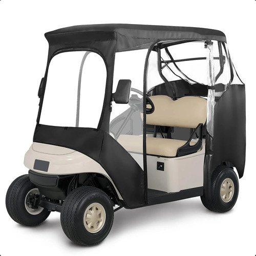 Golf cart enclosure for - cart,