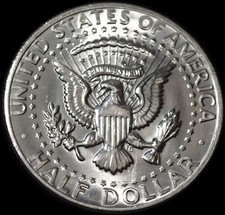 US Kennedy Half Dollar 1971 Denver Coin WCA A836