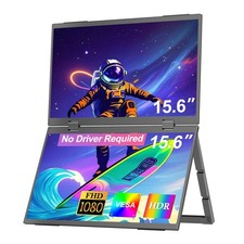 UPERFECT 15.6" Dual Monitor