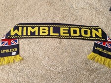 Wimbledon FC - Crazy Gang Vintage Football Scarf - Union Jack