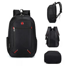 Mens Black Large Backpack Rucksack - Outdoor Sport Work School Travel Hiking Bag