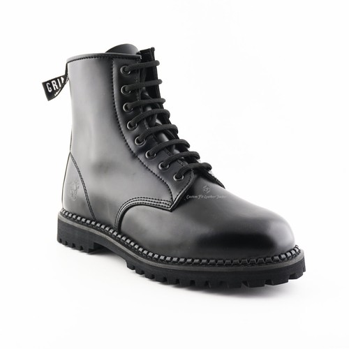 Grinders cedric black derby - grinders,