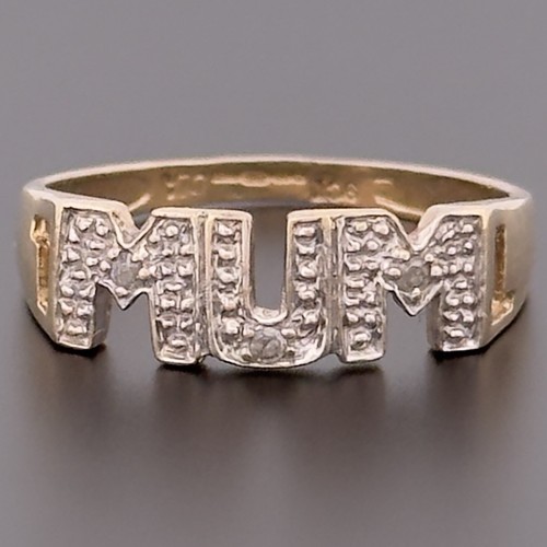 9ct yellow gold diamond - 9ct,
