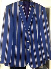 CHARLES TYRWHITT Multi-Coloured Striped Boating Jacket Blazer Size 44R