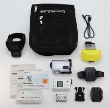 SONY ACTION CAM HDR-AS200V CAMCORDER SDHC CARD WI-FI HD & LIVE VIEW REMOTE