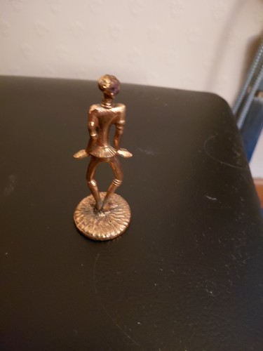 African tribal dancer figurine