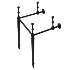 Kingston Brass VPB3016 Edwardian 16"W x 30"H Console Stand - Black