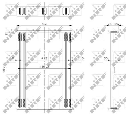 Fuelparts camshaft sensor - sensor, for