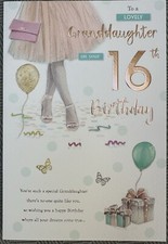 Granddaughter 16th Birthday