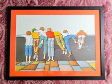 Rene Pinard - 'Beautiful - Bello Bello Bello' Lithography Panel - Year - 2000