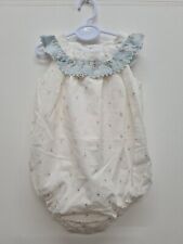 Designer Maggie & Zoe baby girl romper floral age  9-12 months