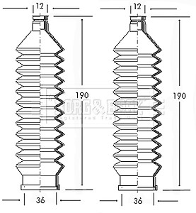 Borg beck steering rack - steering,