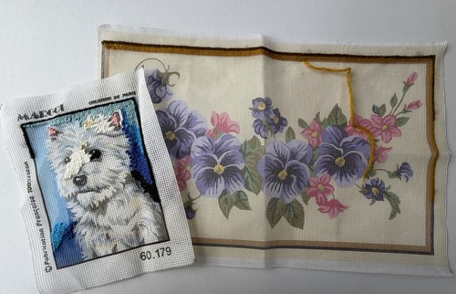 Tapestry canvases started - tapestry,
