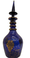 Vintage Bohemian Cobalt Blue