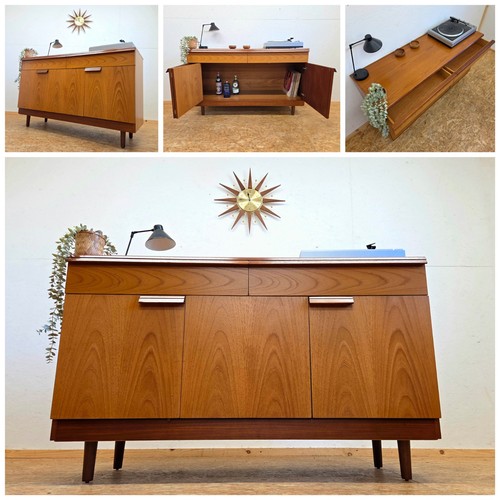Retro white newton teak - white,