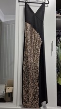 Asos Sequin Maxi Dress Size 14