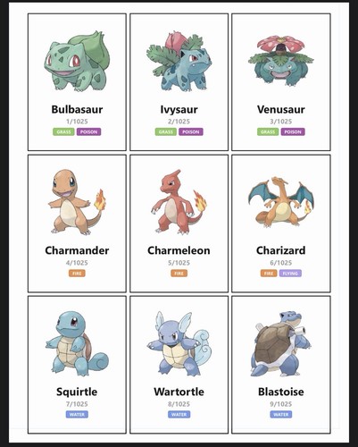 Pokemon national pokedex - pokemon,