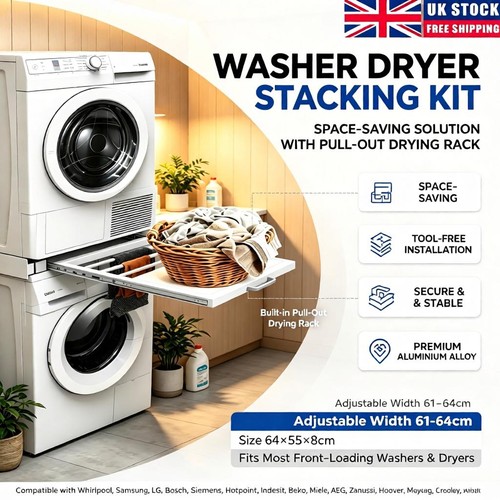 Stacking kit for washing - stacking,