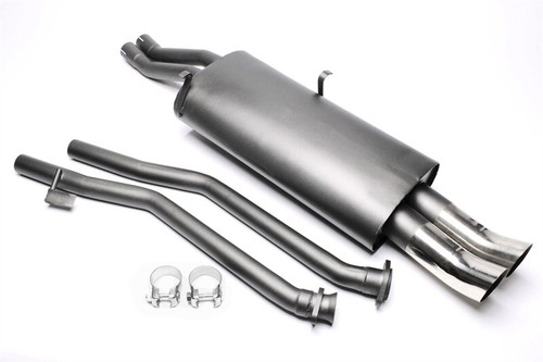 Sport exhaust 2x76 - , mm