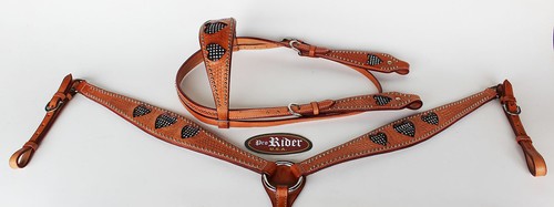 Show tack bridle western - tack,