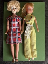? Vintage 1970s Sindy Doll, Tammy Doll Size Clone Doll & Outfits x2 - TLC