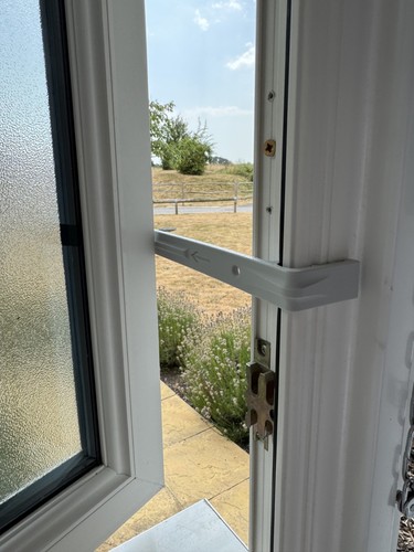 Upvc window door - , restrictor