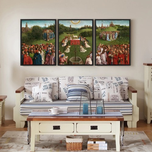 Jan van eyck adoration the - van,