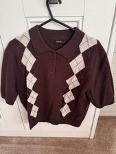 Massimo Dutti Knit Polo Shirt