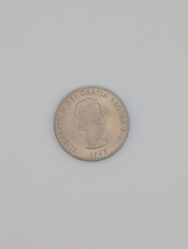 1965 churchill crown - churchill, coin