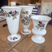Wedgwood Vases Job Lot x3