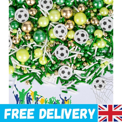 Edible football sprinkles - sprinkles, for