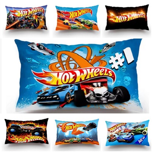 Hot wheels throw pillow - hot,