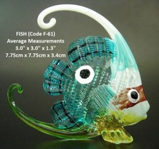Beautiful GLASS FISH Patterned