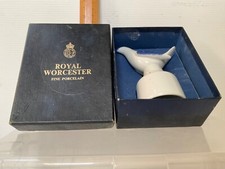 Boxed Royal Worcester Porcelain Bird Pie Funnel