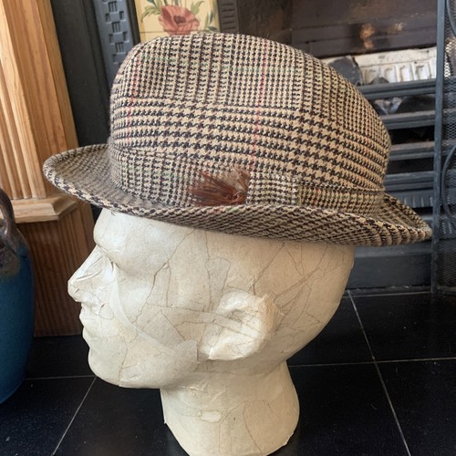 Vintage tweed trilby 1 - -, 7.1/6