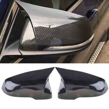 FOR BMW F40 F44 F48 G29 CARBON FIBER STYLE WING MIRROR COVER CAPS UK