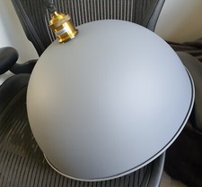 LEDSone Modern Retro Industrial Style Pendant Celling Light Grey 40cm