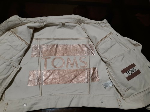 Toms womens cream denim - womens,