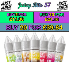 Just Juice | Bar Range Nic Salts E-Liquid | 10ml | 5mg/10mg/20mg