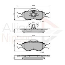 Brake pads set for - pads,
