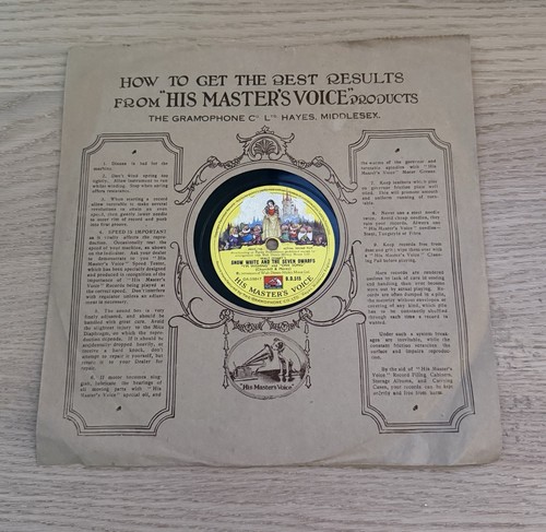Very rare 1938 original - very, 78rpm